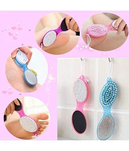 ✨ 4-in-1 Foot Scrubber – Complete Pedicure in One Tool!