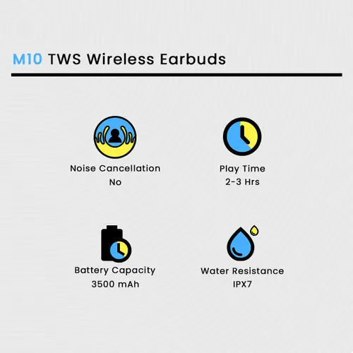 🔥 M10 Bluetooth headphones