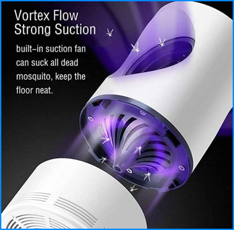 Portable USB Mosquito Killer Lamp - Safe, Silent & Chemical-Free