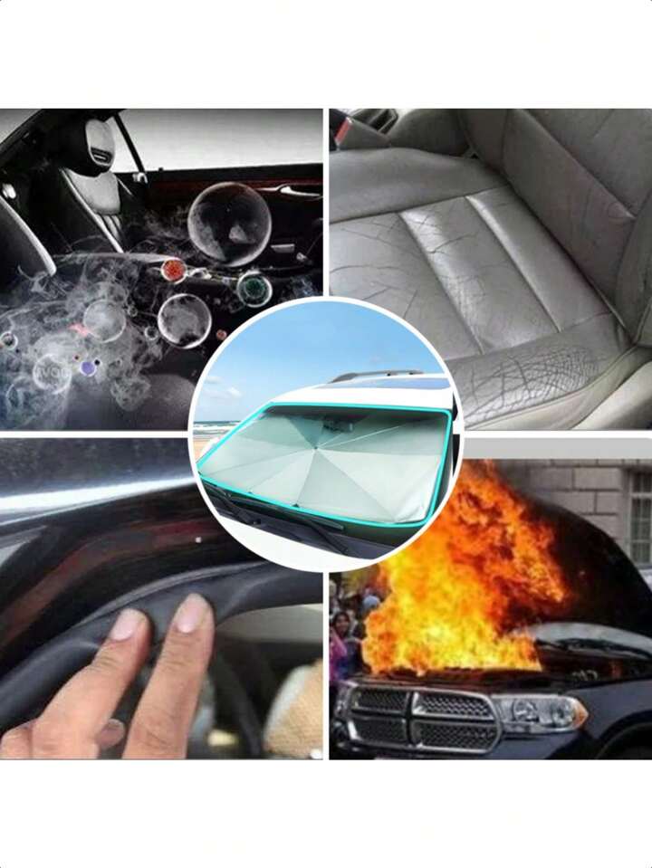 Foldable Windshield Sunshade for Cars