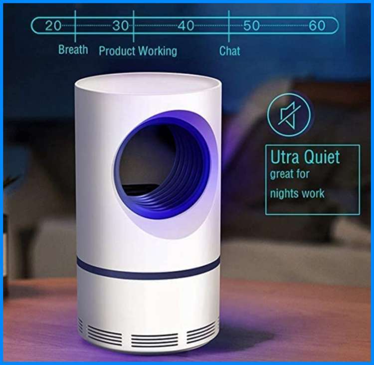 Portable USB Mosquito Killer Lamp - Safe, Silent & Chemical-Free