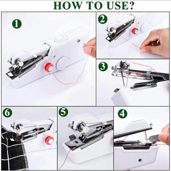 Handy Stitch – Portable & Cordless Sewing Machine 🧷