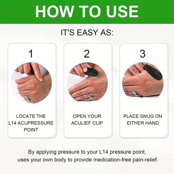 ✨ LI4 Acupressure Hand Clip – Natural Relief for Everyday Ailments!