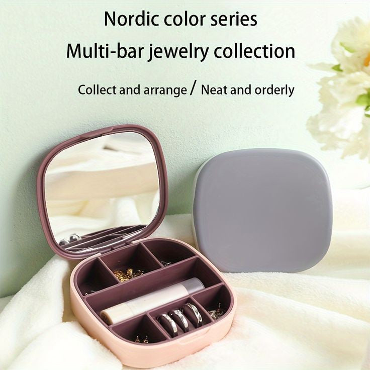 💎 Necklace Organizer & Jewellery Box with Mirror! 💍✨