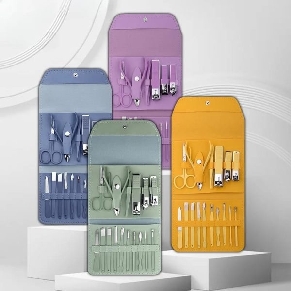 💅 All-in-One Nail Care Kit – 16 Tools in 1 Box!