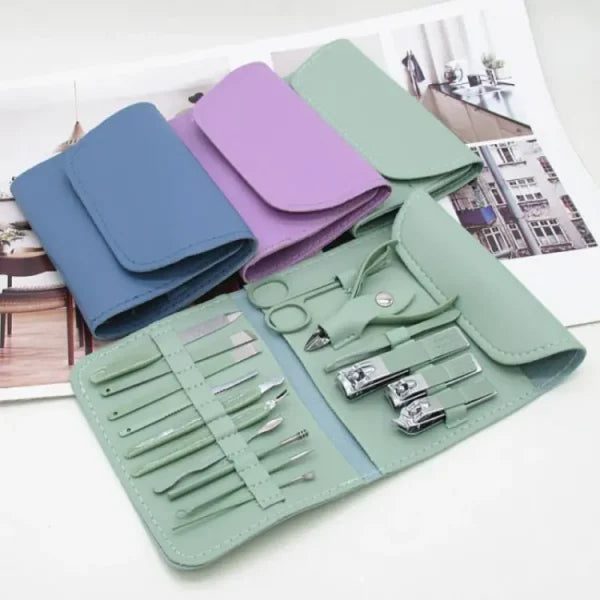 💅 All-in-One Nail Care Kit – 16 Tools in 1 Box!