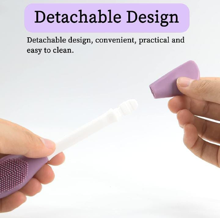 (Pack of 2) silicone face scrubber