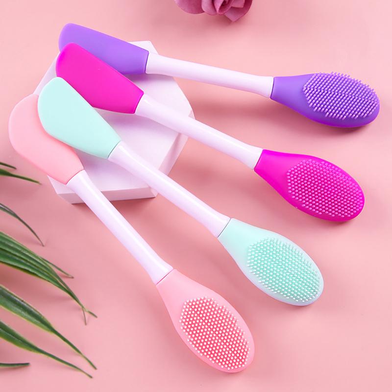 (Pack of 2) silicone face scrubber