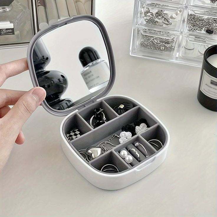 💎 Necklace Organizer & Jewellery Box with Mirror! 💍✨