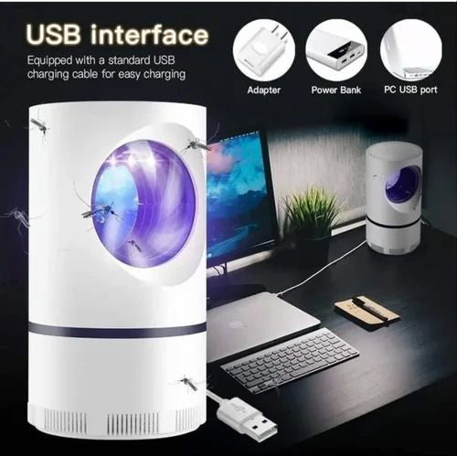 Portable USB Mosquito Killer Lamp - Safe, Silent & Chemical-Free