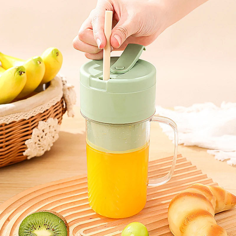 Crusher Juicer 2 In 1 Mini Portable USB Rechargeable High Quality 6 Blades