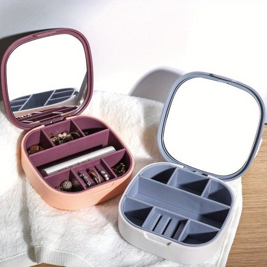 💎 Necklace Organizer & Jewellery Box with Mirror! 💍✨