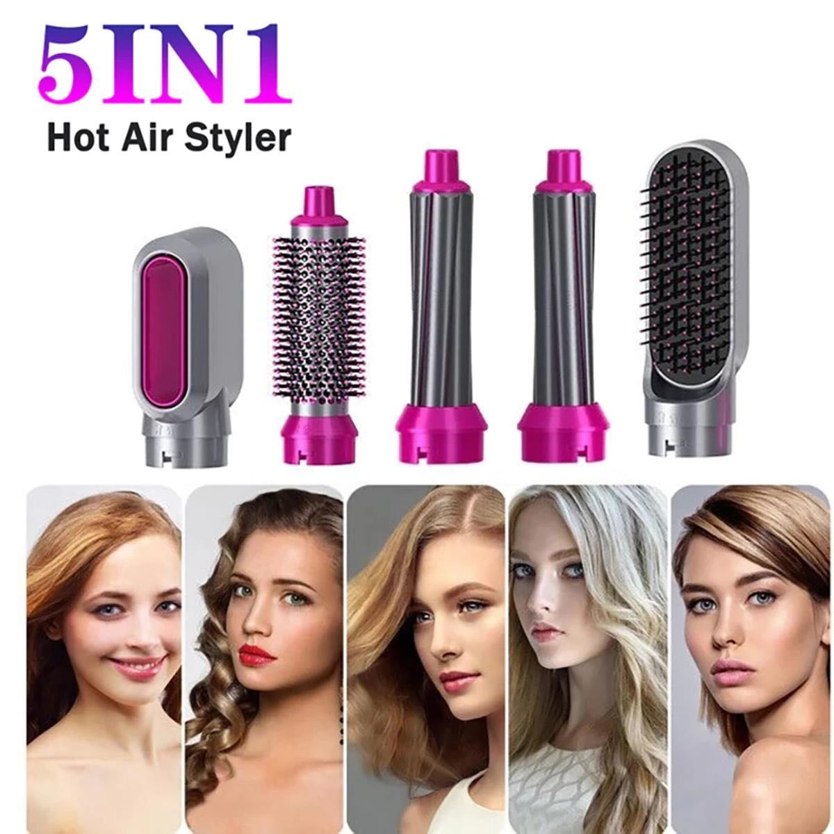 5-in-1 Hair Styler Attachments Kit